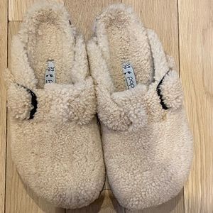Size 39 Sherpa Birkenstock clogs.  NEVER WORN